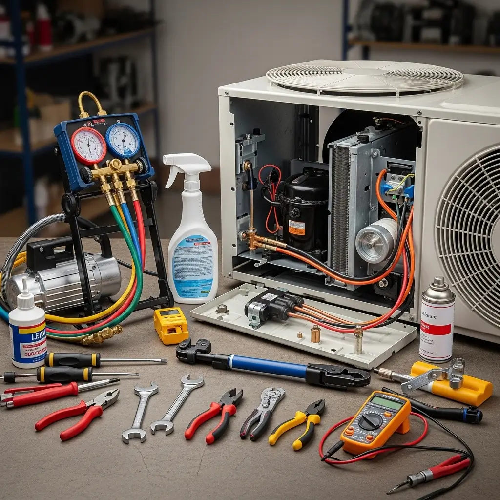 Air conditioner repair and maintenance services