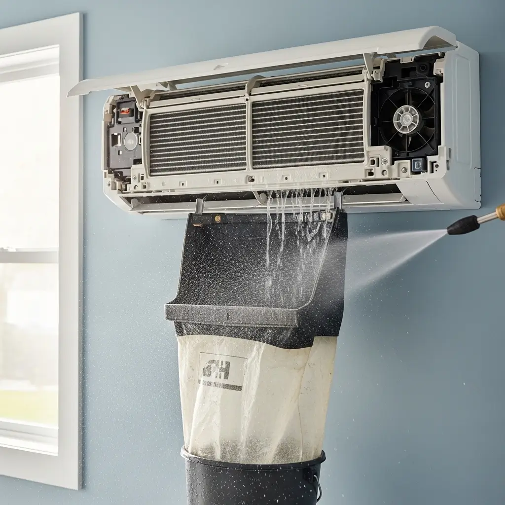 cleaning of air conditioner