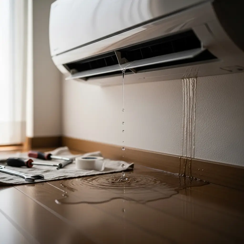 water leak of air conditioner